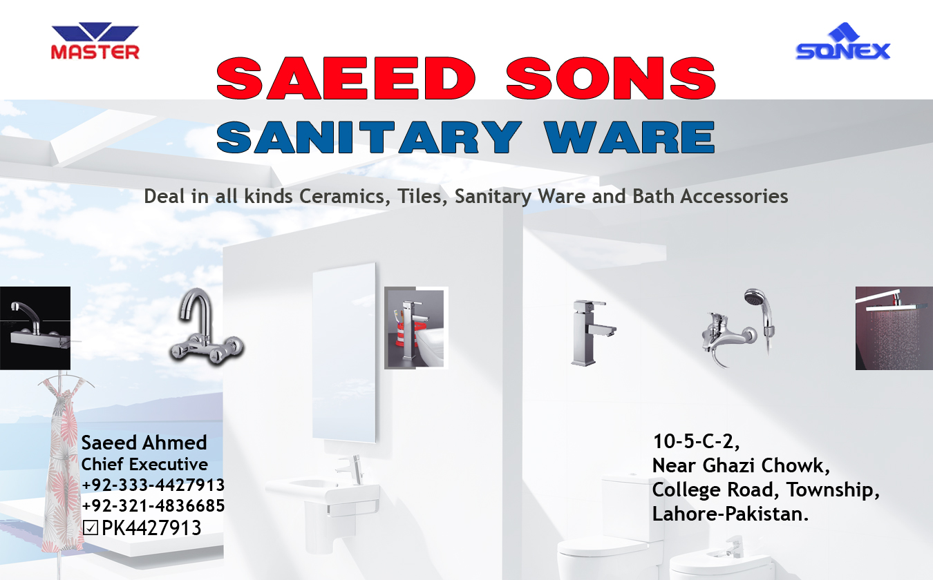 SAEED SONS SANITARY WARE