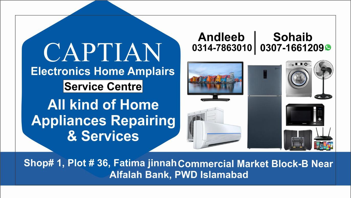 CAPTAIN Electronics Home Appliances 