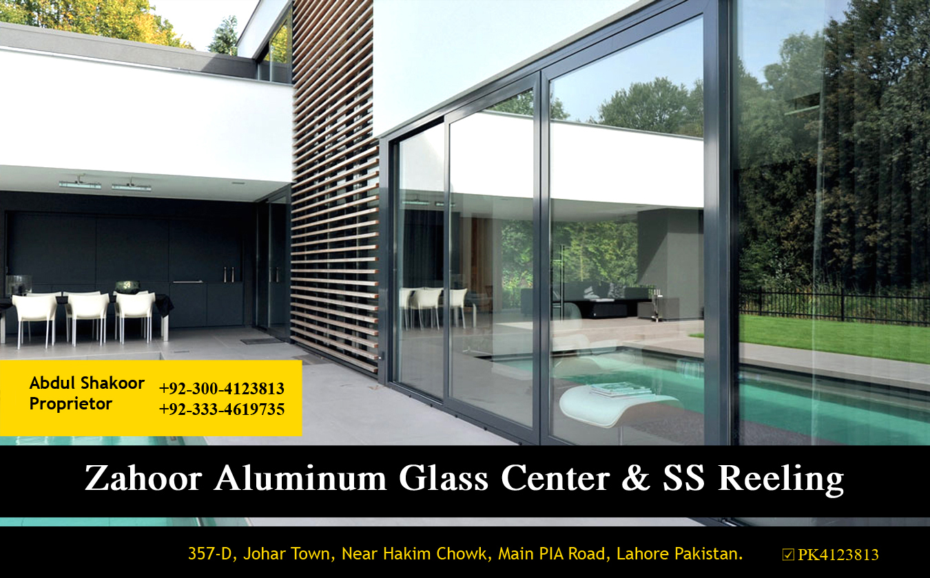 Zahoor Aluminum Glass Center and SS Reeling