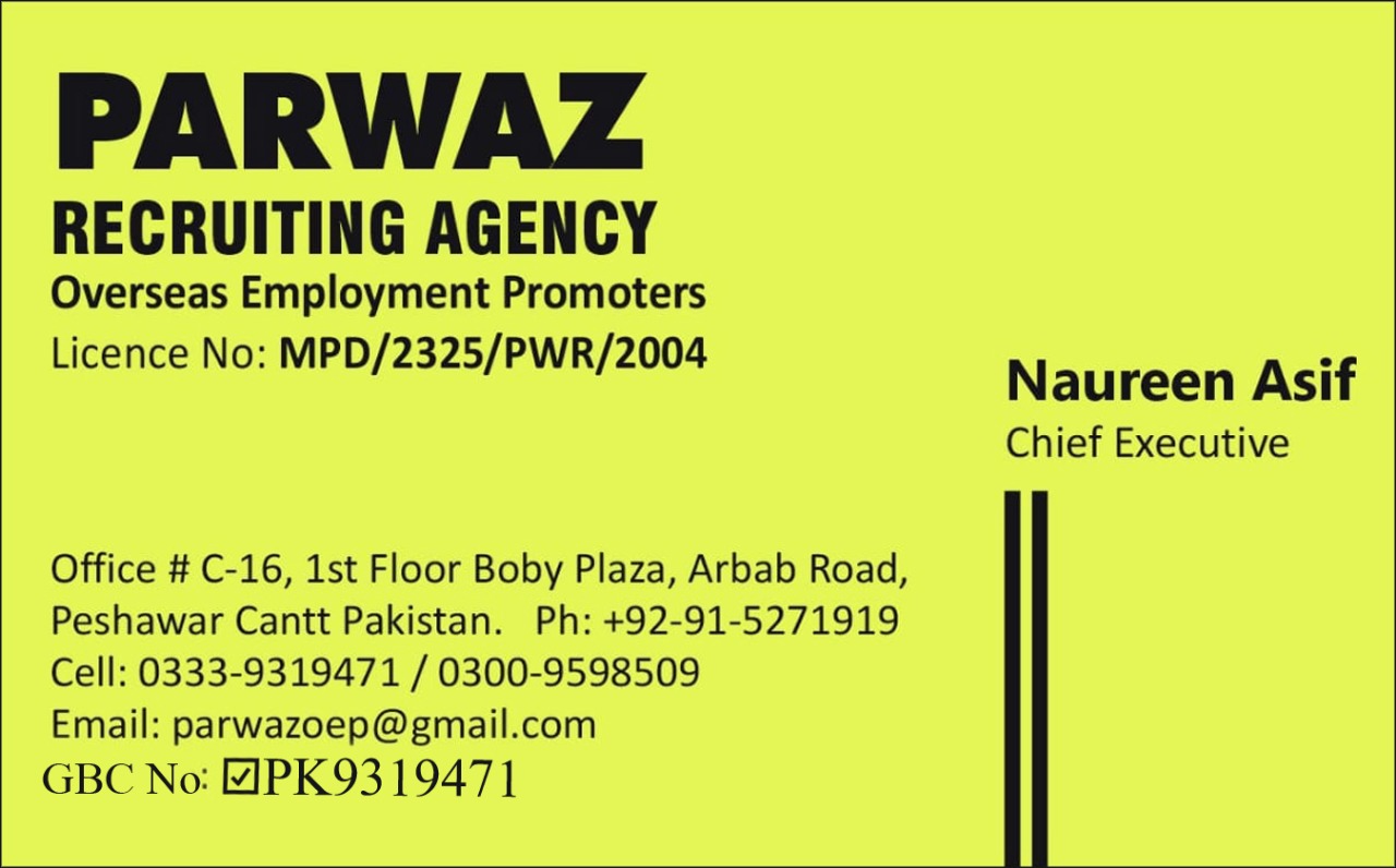 PARWAZ RECRUITING AGENCY 